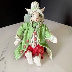 Easter Bunny in Green Jacket by Mark Roberts